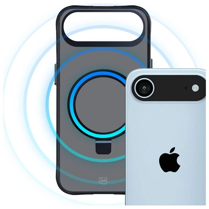 3MK Smoke Case Mag&Stand Apple iPhone Air