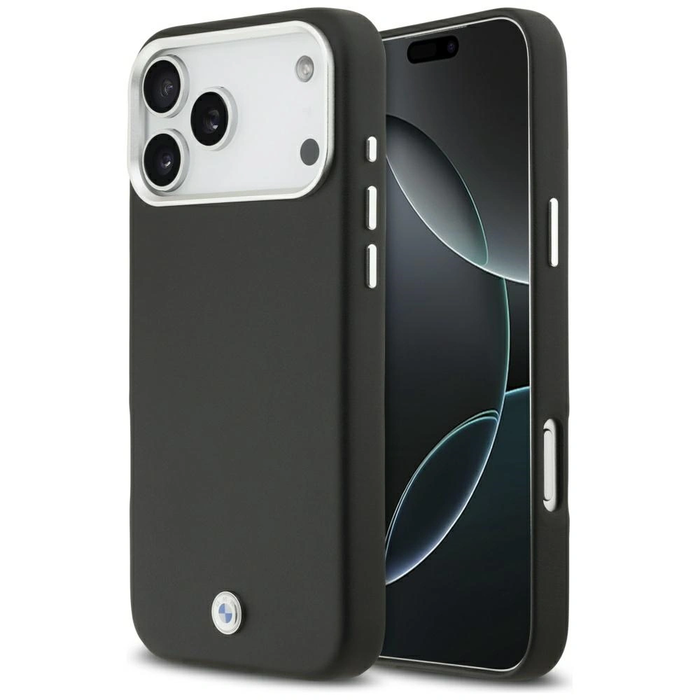 BMW Sign Full Wrapped Metal MagSafe Apple iPhone 17 Pro Max black