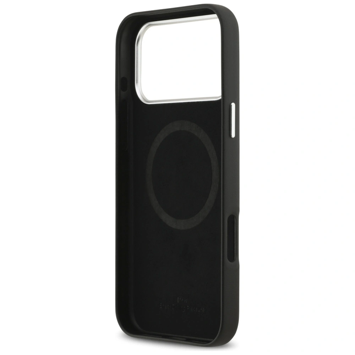 BMW Sign Full Wrapped Metal MagSafe Apple iPhone 17 Pro Max black