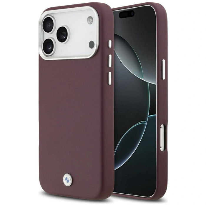 BMW Sign Full Wrapped Metal MagSafe Apple iPhone 17 Pro Max red