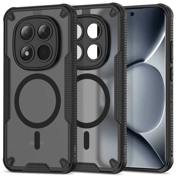 Tech-Protect Rugged Shield MagSafe Xiaomi Poco M8 Pro / Redmi Note 15 Pro+ Plus 5G Matte Black