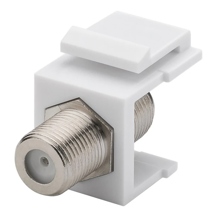 Αξεσουάρ Δικτύου Goobay Keystone module SAT/Antenna 79474, λευκό