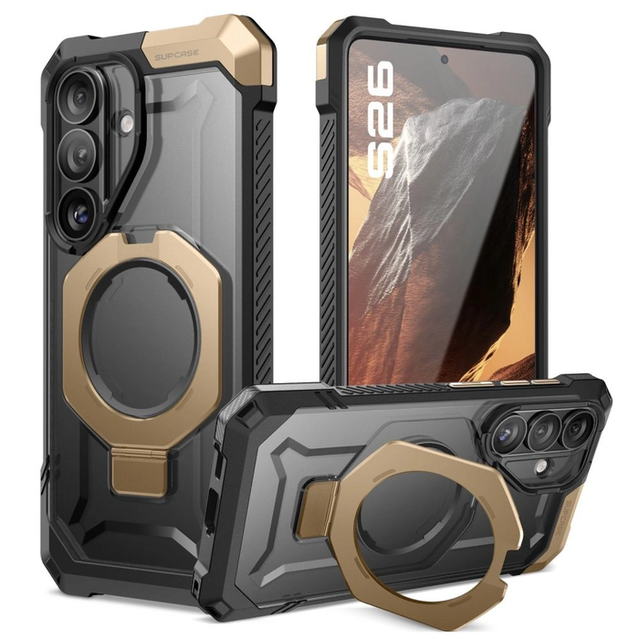 Supcase Unicorn Beetle Grip Mag MagSafe Samsung Galaxy S26 Desert