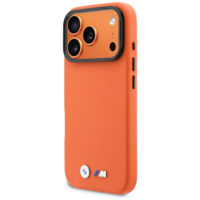 BMW M Metal Logo MagSafe Apple iPhone 17 Pro orange