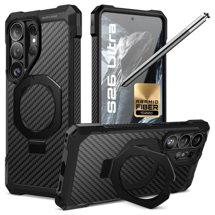 Supcase Unicorn Beetle Grip Mag MagSafe Samsung Galaxy S26 Ultra Aramid