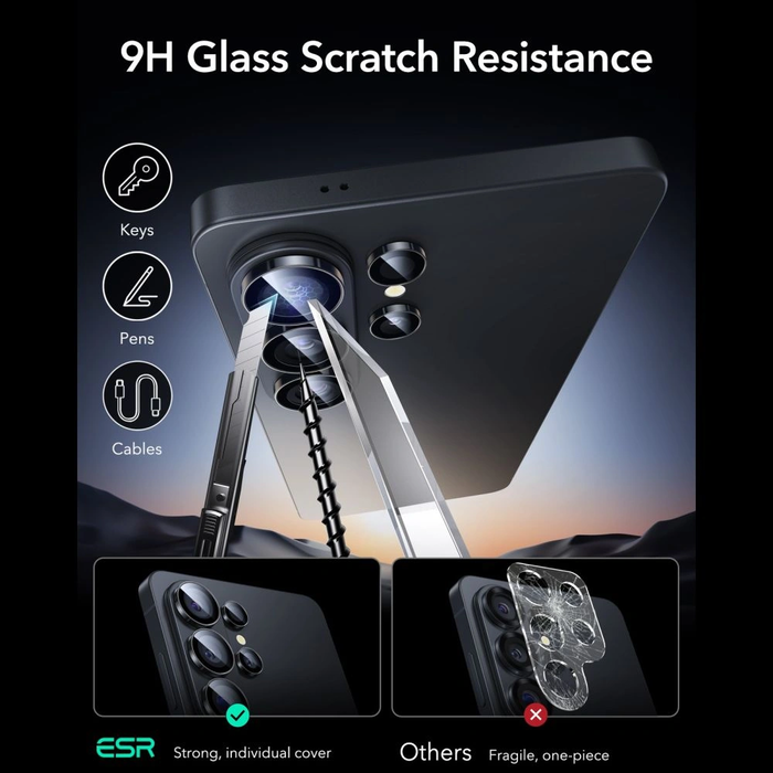 ESR Armorite Camera Protector Samsung Galaxy S26 Ultra Black