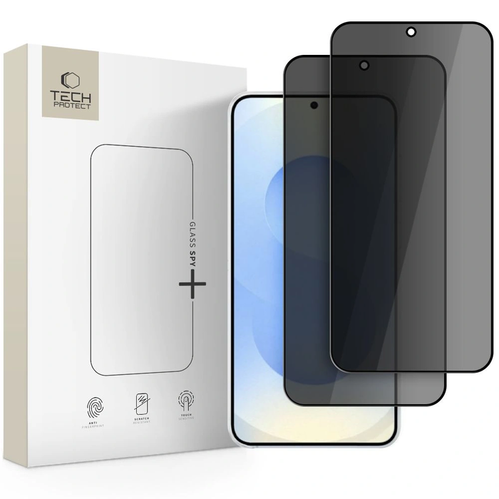 Tech-Protect Glass Spy+ Samsung Galaxy S26 Privacy [2 PACK]