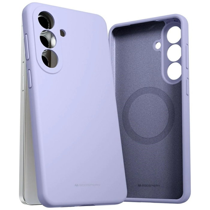 Mercury Pure MagSafe Silicone Samsung Galaxy S26+ Plus lavender gray