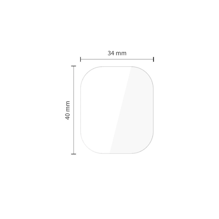 Tech-Protect Supreme Set+ Apple Watch 4 / 5 / 6 / SE 1 / 2 / 3 44mm Clear [2 PACK]