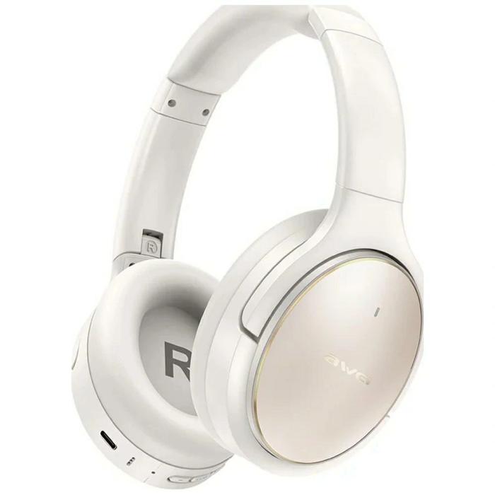 AWEI AT20 Wireless Over-Ear Headphones Bluetooth 6.0 White