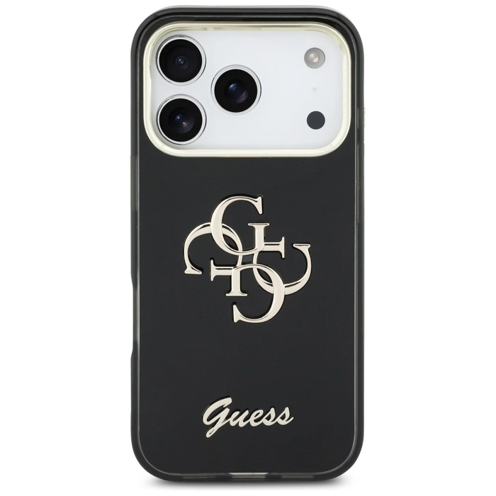 Guess IML 4G Script Metal Apple iPhone 17 Pro black