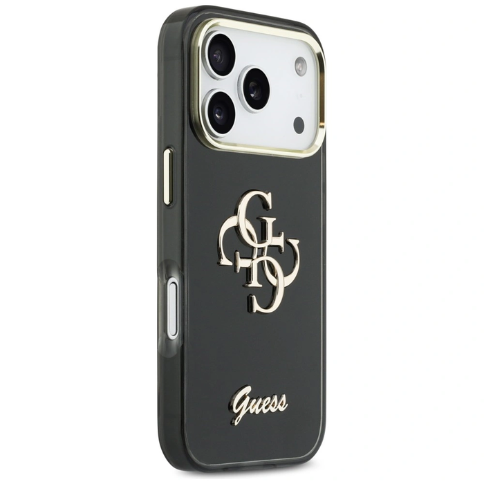 Guess IML 4G Script Metal Apple iPhone 17 Pro black