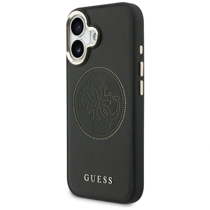 Guess Perforated 4G MagSafe Apple iPhone 17 black