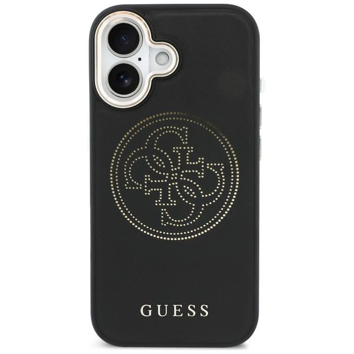Guess Perforated 4G MagSafe Apple iPhone 17 black