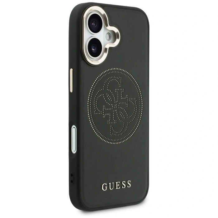 Guess Perforated 4G MagSafe Apple iPhone 17 black