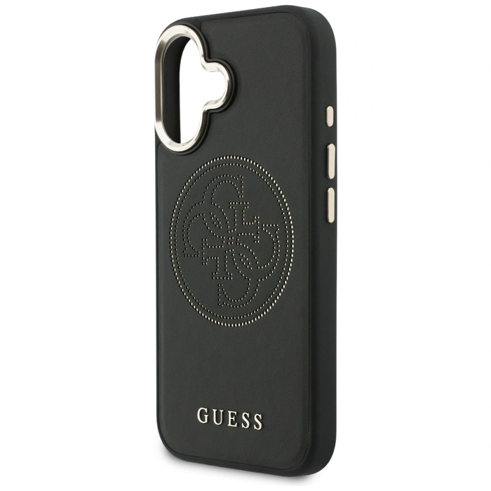 Guess Perforated 4G MagSafe Apple iPhone 17 black
