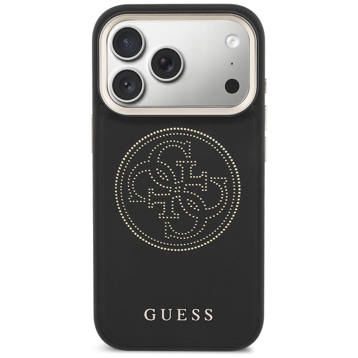 Guess Perforated 4G MagSafe Apple iPhone 17 Pro black