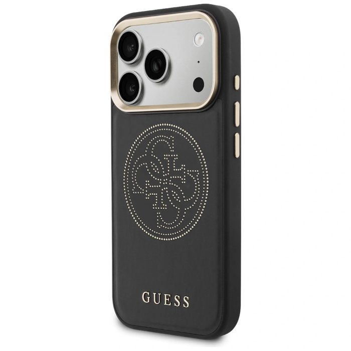 Guess Perforated 4G MagSafe Apple iPhone 17 Pro Max black