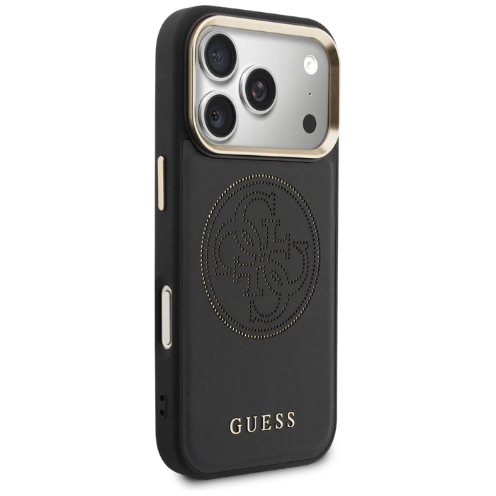 Guess Perforated 4G MagSafe Apple iPhone 17 Pro Max black