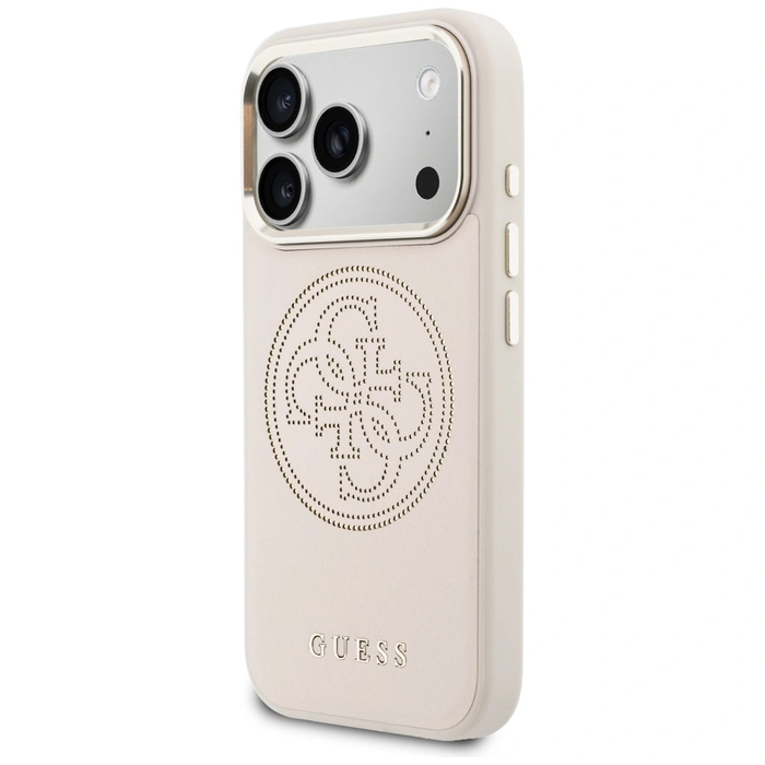 Guess Perforated 4G MagSafe Apple iPhone 17 Pro Max pink