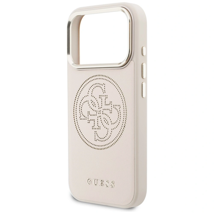 Guess Perforated 4G MagSafe Apple iPhone 17 Pro pink