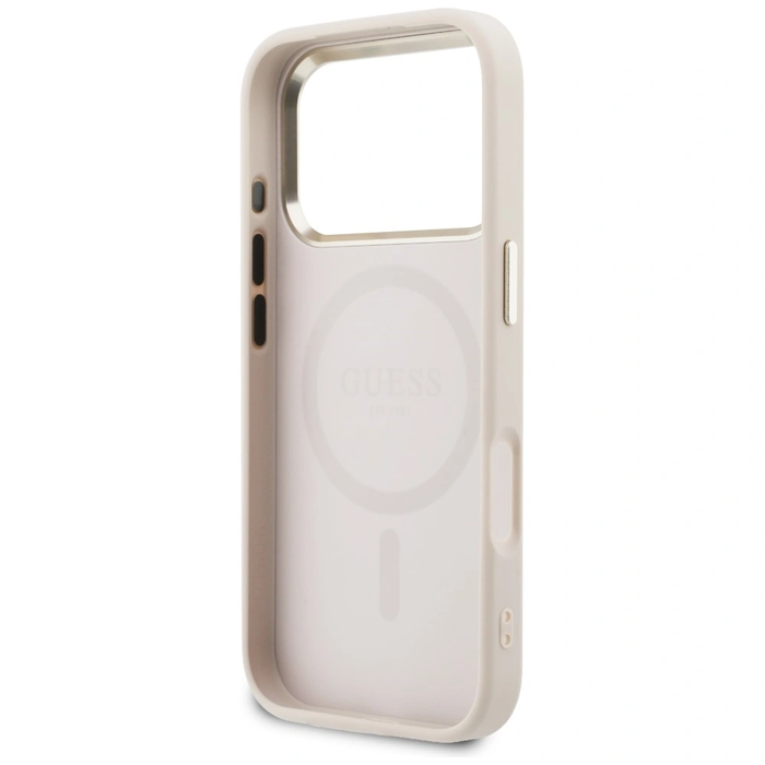 Guess Perforated 4G MagSafe Apple iPhone 17 Pro pink