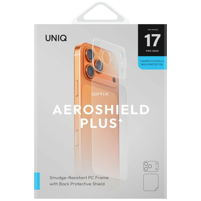 UNIQ Optix Aeroshield+ Camera Module Protector Apple iPhone 17 Pro transparent