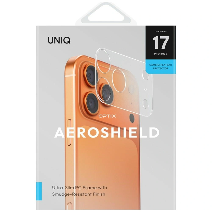 UNIQ Optix Aeroshield Camera Module Protector Apple iPhone 17 Pro transparent