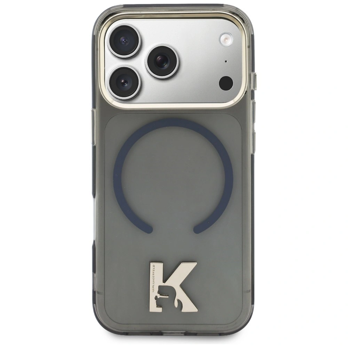 Karl Lagerfeld IML K Head Logo MagSafe Apple iPhone 17 Pro black