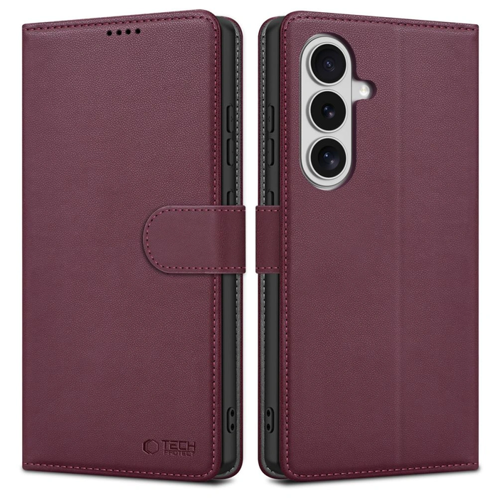 Tech-Protect Wallet Samsung Galaxy S26 Mulberry