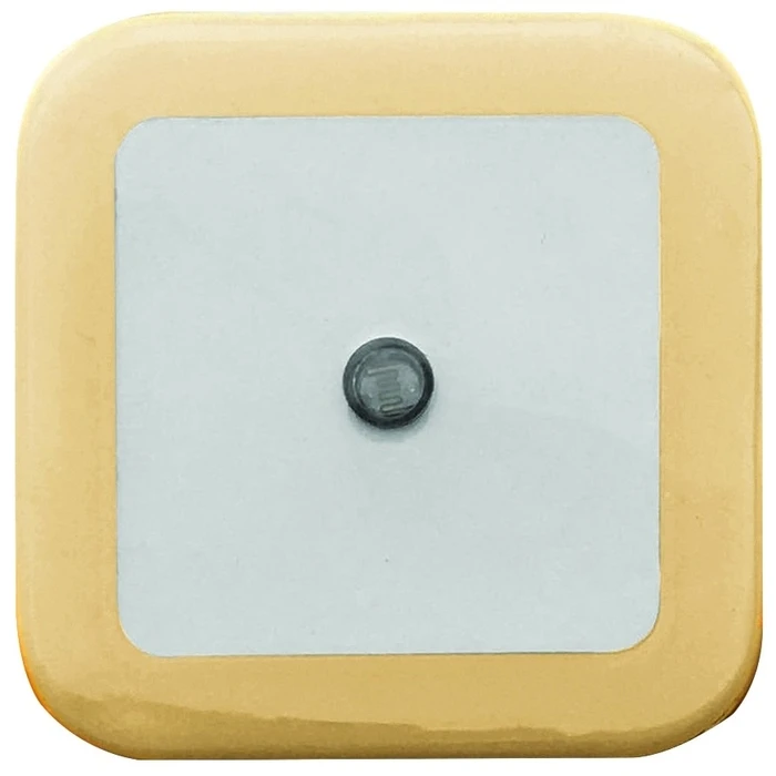 Φωτάκι Νυκτός Entac 0.5W Τετράγωνο Θερμό Πορτοκαλί