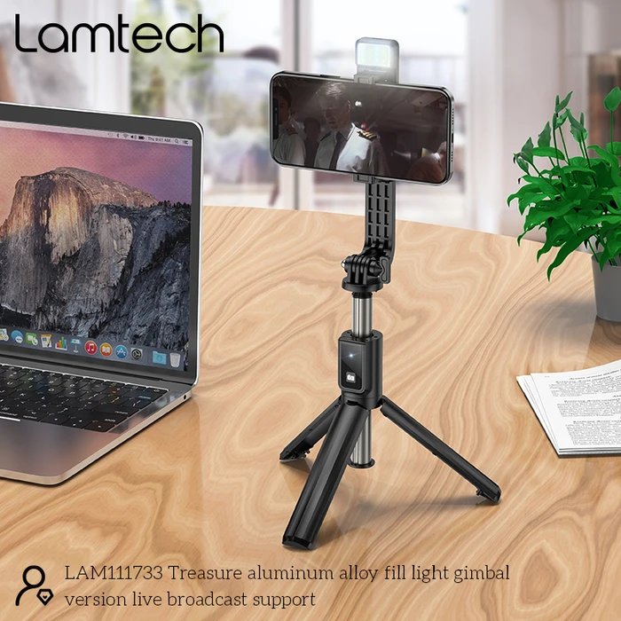 Τρίποδο Lamtech 2IN1 Bluetooth GIMBAL for ACTION CAMS and Smartphones