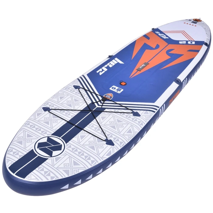 Zray SUP Board D2 Blue 325 x 81 x 15 cm Single Fin (Inflatable Stand-Up Paddleboard)