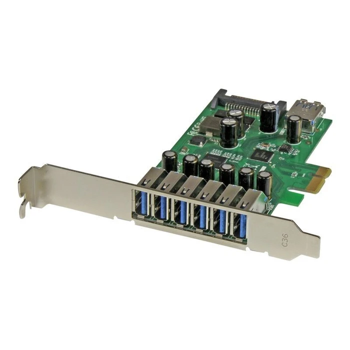 Controller PCIe StarTech.com 7 Port USB 3.0 Card - Interface Card / Controller 6 x External and 1 x Internal