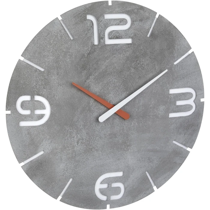 Ρολόι Τοίχου TFA 60.3536.15 Contour concrete Look/ white