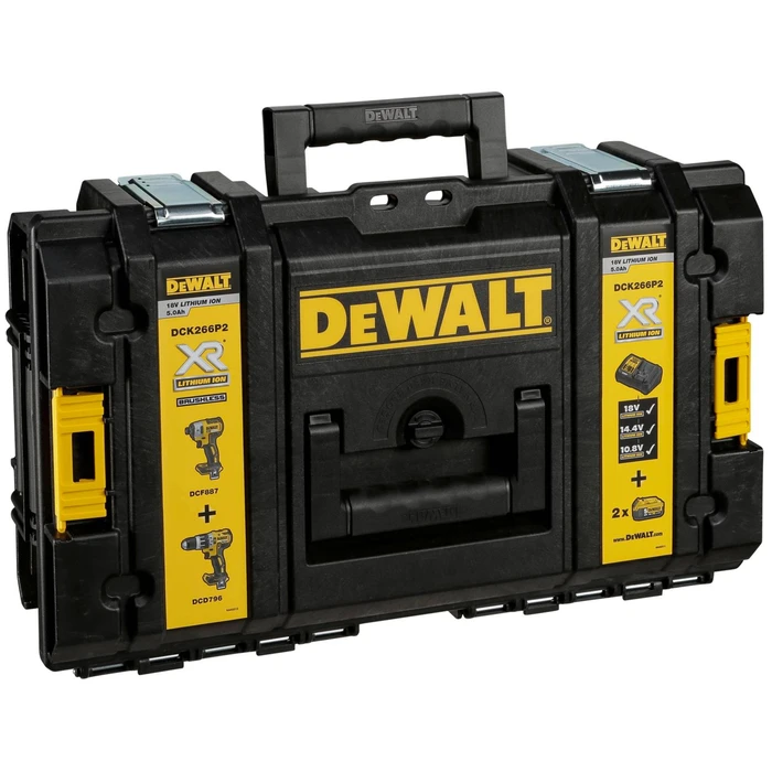 Δραπανοκατσάβιδο DeWalt DCK266P2-QW 18V Combo Kit