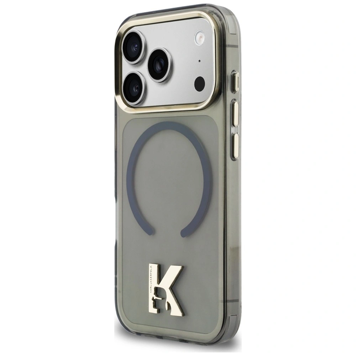 Karl Lagerfeld IML K Head Logo MagSafe Apple iPhone 17 Pro Max black