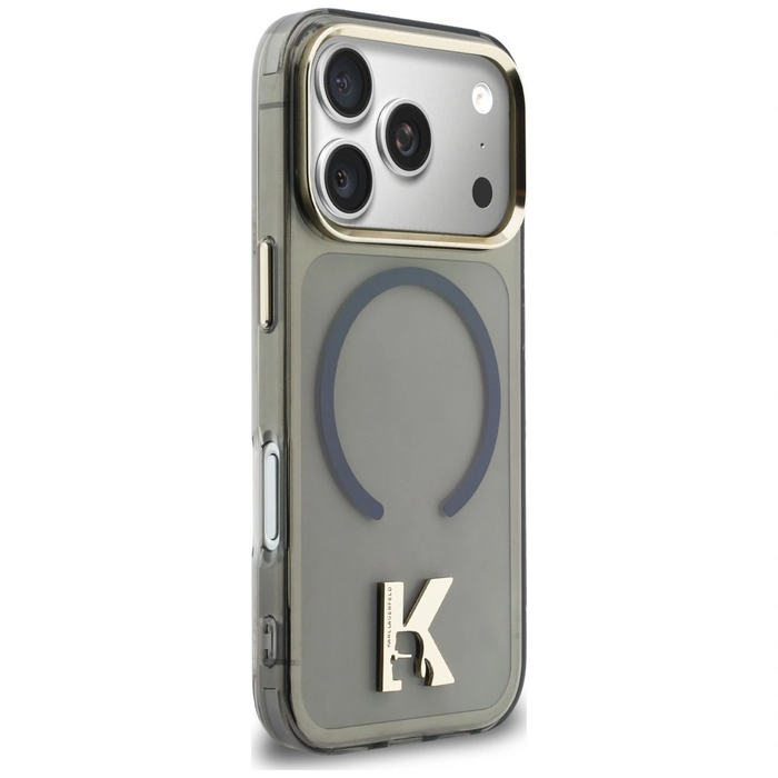 Karl Lagerfeld IML K Head Logo MagSafe Apple iPhone 17 Pro Max black