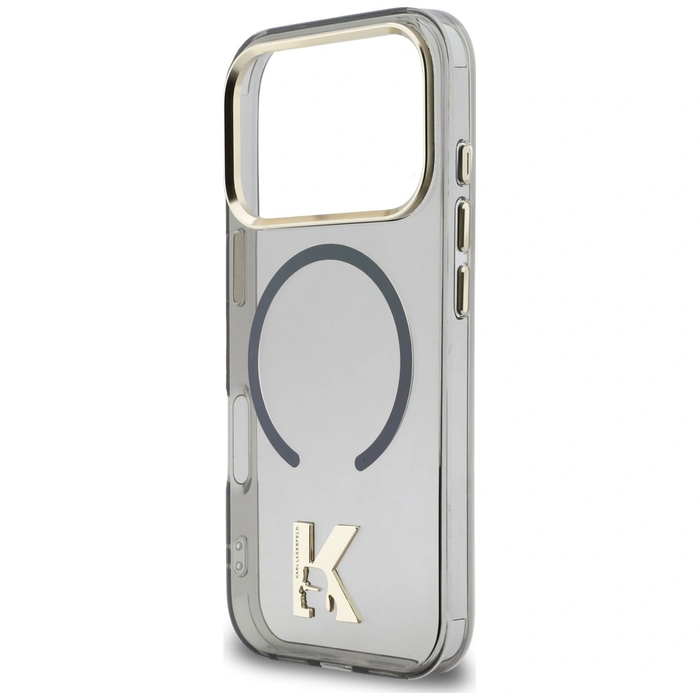 Karl Lagerfeld IML K Head Logo MagSafe Apple iPhone 17 Pro Max black