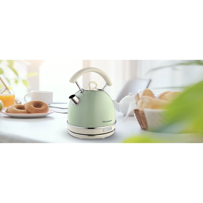 Ariete Vintage Electric Water Kettle 1.7 L - Green (Model 2877GR)
