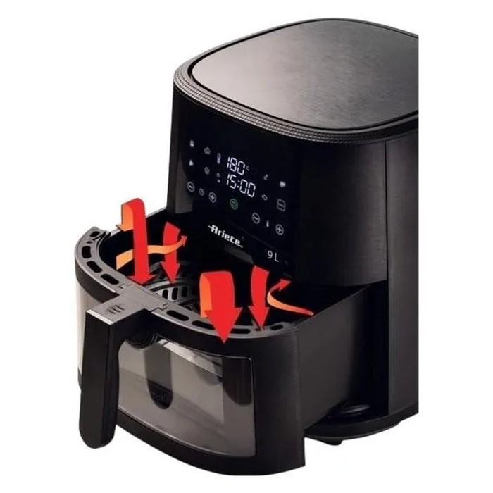 Ariete 4630/00 Air Fryer 9 L Black 1500W