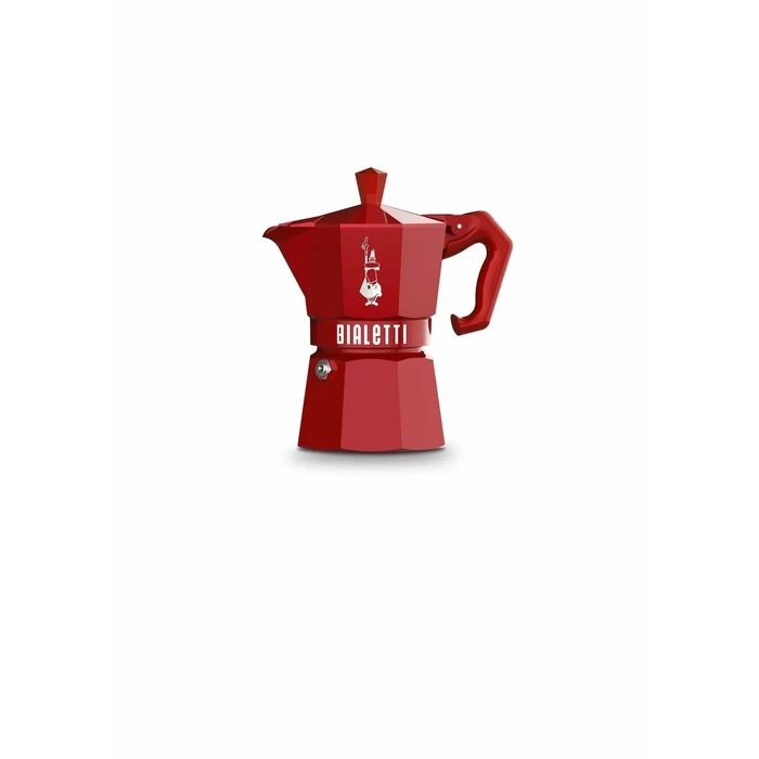 Μπρίκι Espresso Bialetti MOKA EXCLUSIVE Κόκκινο Αλουμίνιο 3 Kopper 