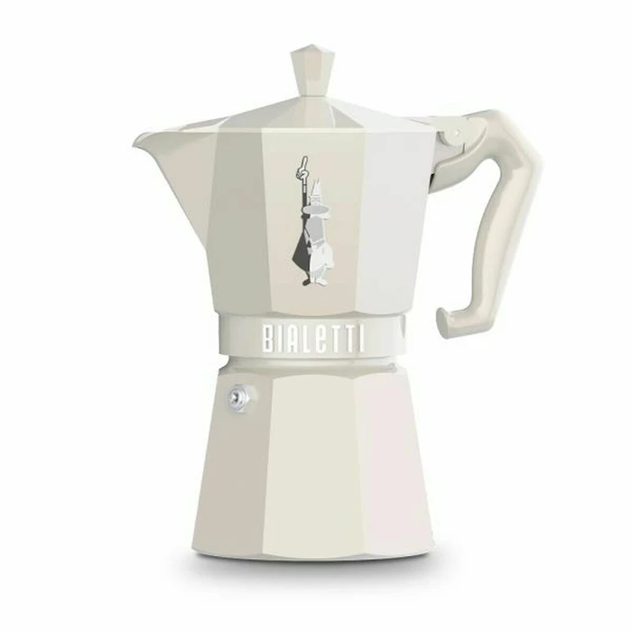 Μπρίκι Espresso Bialetti MOKA EXCLUSIVE Κρεμ Αλουμίνιο 6 φλιτζάνια 