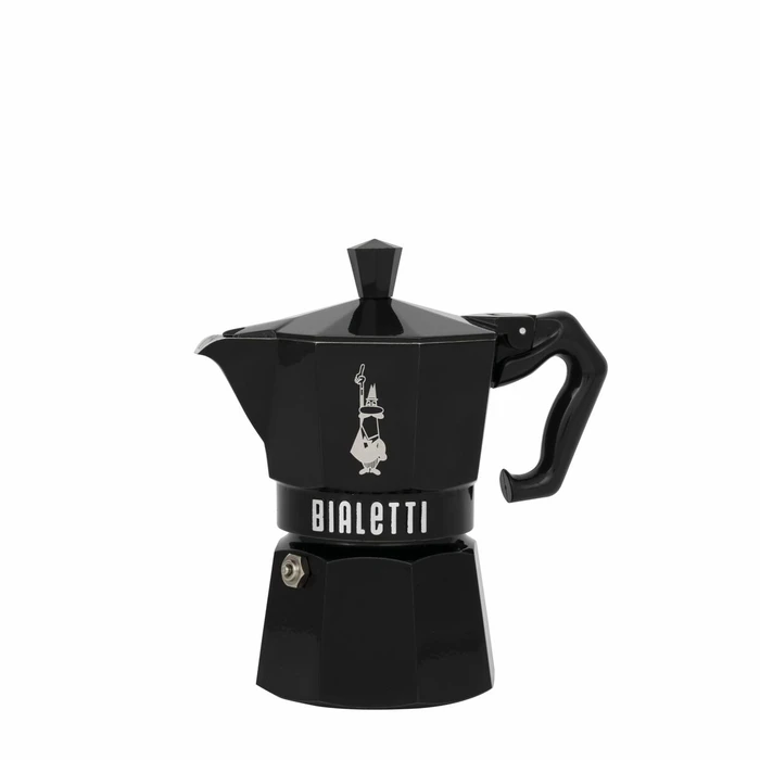 Μπρίκι Espresso Bialetti MOKA EXCLUSIVE Μαύρο Αλουμίνιο 3 Kopper 