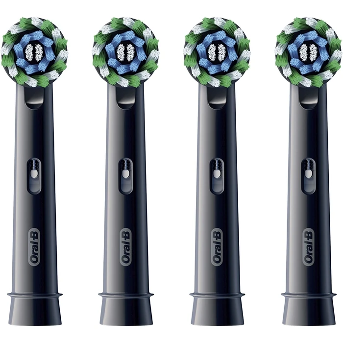 Oral-B Pro CrossAction Ανταλλακτικές Κεφαλές Οδοντόβουρτσας Μαύρο 4 τεμάχια