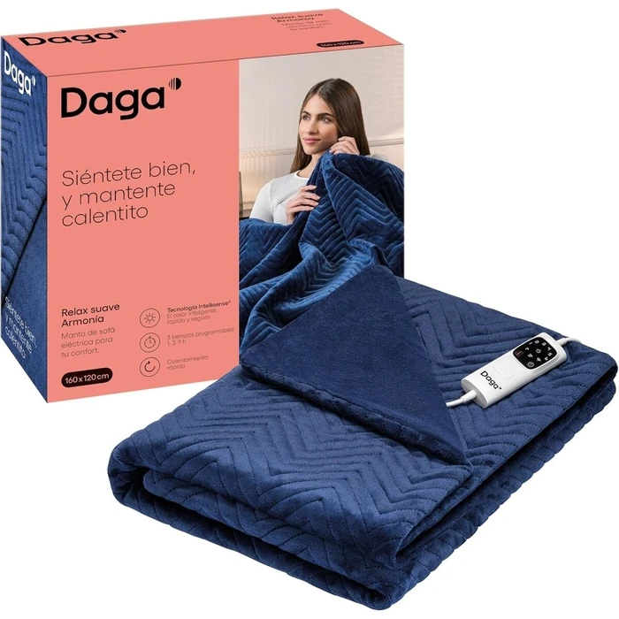 Daga Electric Blanket RELAX 160 x 120 cm Blue