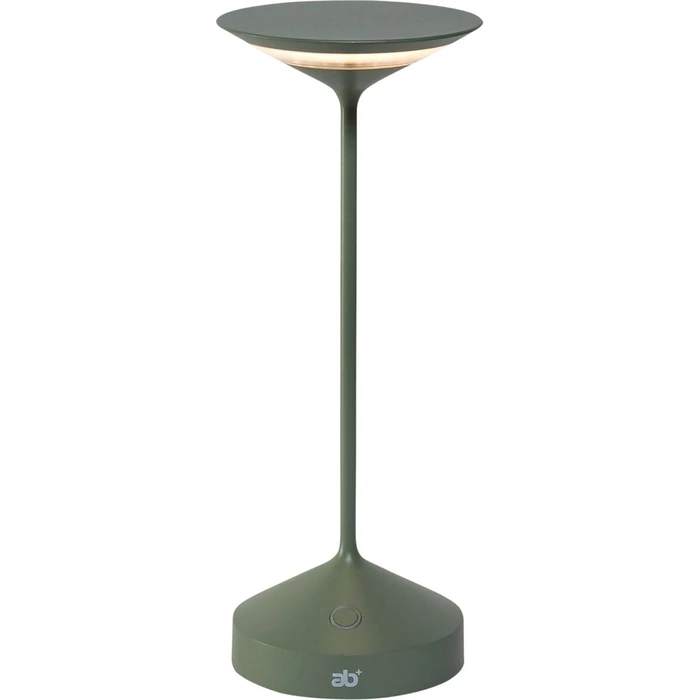 Φωτιστικά δαπέδου & επιτραπέζια ab+ by Abert Tempo portable Table Lamp sage green