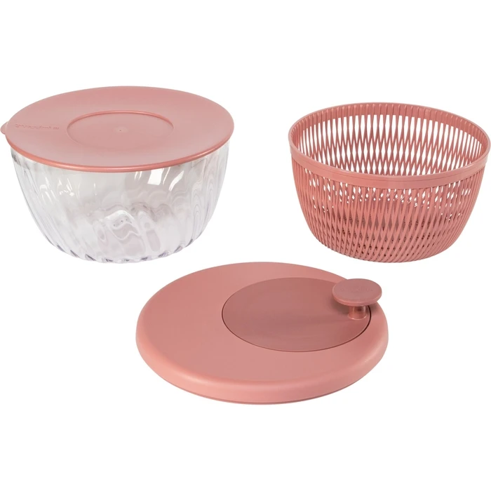 Guzzini Spin&Store Στυπτήρας Σαλάτας Ø26 cm - Mauve Red