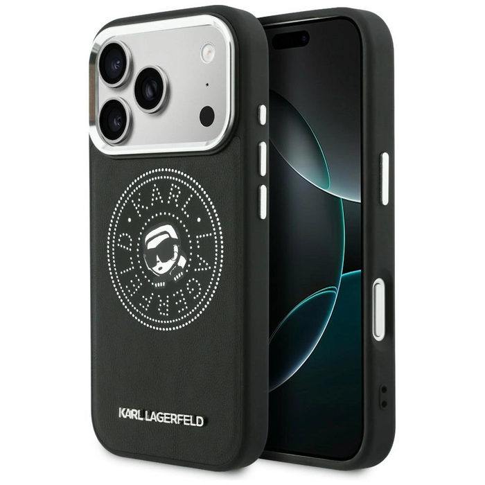 Karl Lagerfeld Point & Karl Sketch MagSafe Apple iPhone 17 Pro black