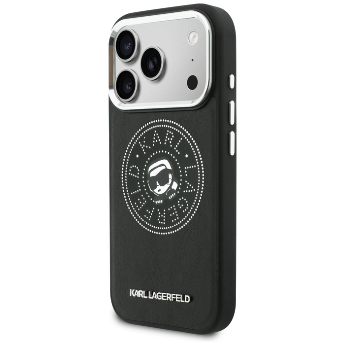 Karl Lagerfeld Point & Karl Sketch MagSafe Apple iPhone 17 Pro Max black